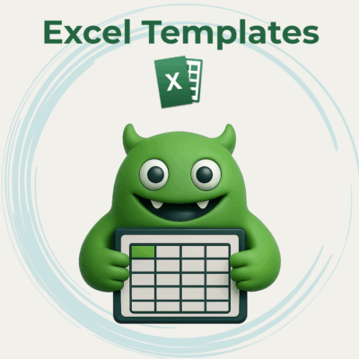 Excel Templates For Sale