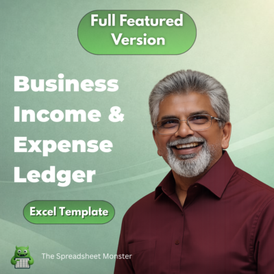 Business Income & Expense Ledger - Full Version